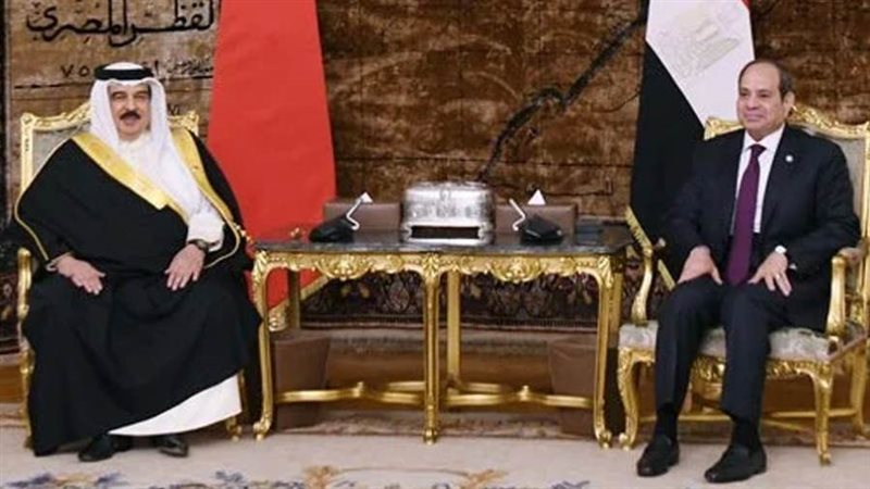 الرئيس السيسى وعاهل