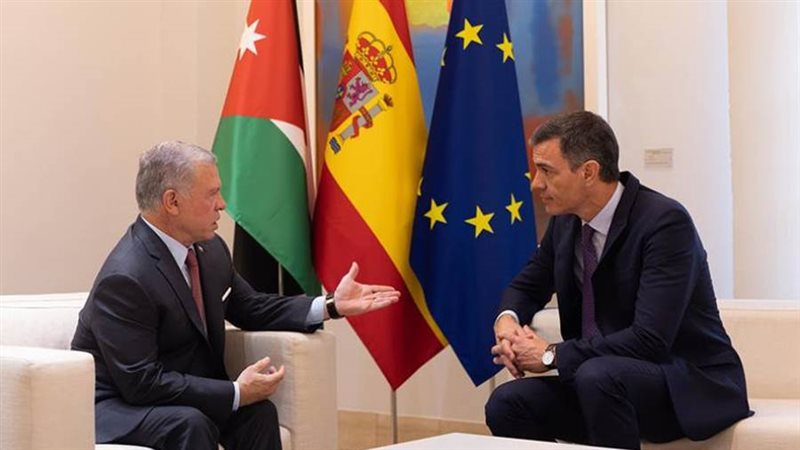 العاهل الأردني و