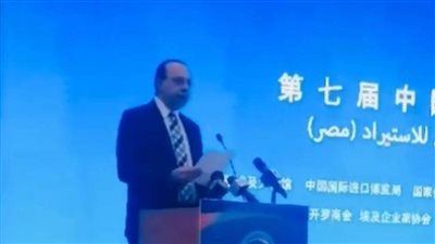 الماوردي: نعمل على إقامة معرض للمنتجات المصرية الصينية لفتح الطريق أمامها للسوق الأفريقية