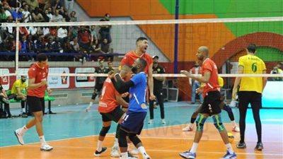 الأهلي يهزم مولودية بوسالم ويتوج ببطولة إفريقيا لرجال الكرة الطائرة