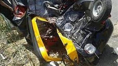 إصابة 3 في اصطدام عربة كارو وتوك توك فى الدقهلية