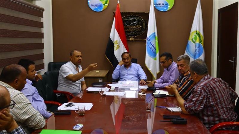 اجتماع رئيس الشركة