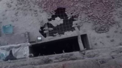 إصابة شخص ونجله إثر سقوط حائط منزل مجاور بشبرا الخيمة