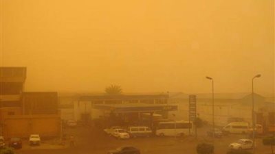  عاصفة ترابية وأمطار خفيفة تتعرض لها أسوان مساء اليوم الجمعة