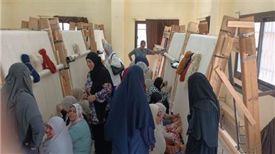 البحيرة تشارك في معرض السجاد اليدوي لمحافظة شمال سيناء