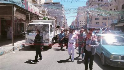 مطروح.. جاب الله يشن حملة مكبرة على المحال التجارية