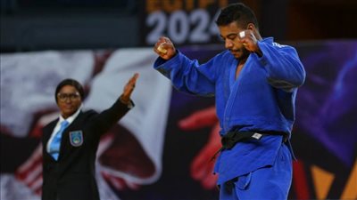 محمد أبورقية يحصد ذهبية البطولة الأفريقية للجودو 