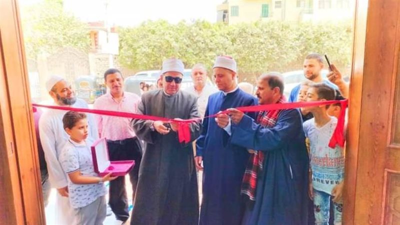 افتتاح مسجد عمر بن