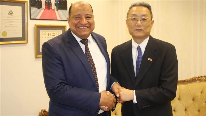 قنصل عام الصين يبحث