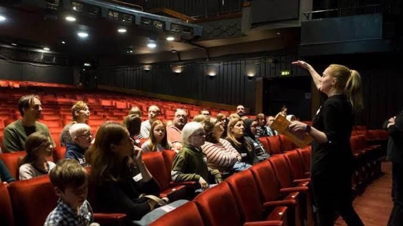 سينما المكفوفين..