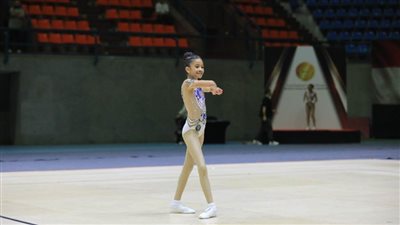 معجزة الجمباز شهد عمر تحصل على بطولة الجمهورية للناشئين اولى روتيشن