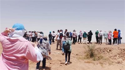 الوادي الجديد تستقبل 120 طالبًا وطالبة من كلية الآداب جامعة حلوان 