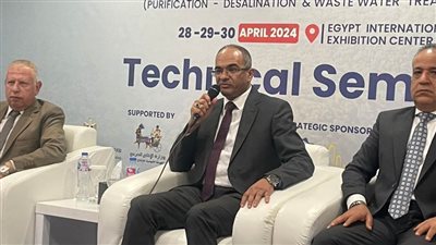 نائب وزير الإسكان يشيد بفعاليات معرض وتريكس للمياه