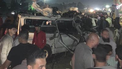 مصرع وإصابة 12 في حادث تصادم بالدقهلية