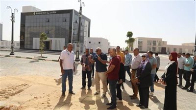 استكمال التشطيبات بالعاصمة الإدارية في الوادي الجديد