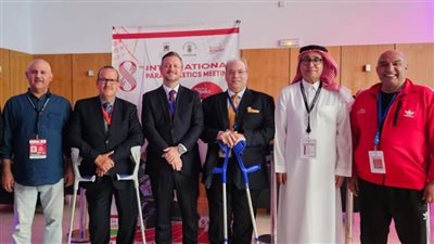 إيهاب حسنين يستعرض نشاط الاتحاد العربي لرياضة ذوي الإعاقة أمام رئيس اللجنة البارالمبية الدولية