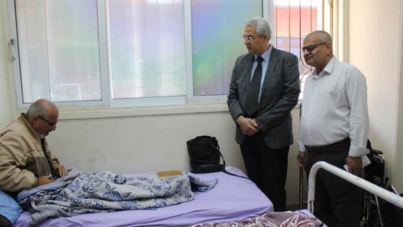 علاج الفلسطنين بمستشفيات