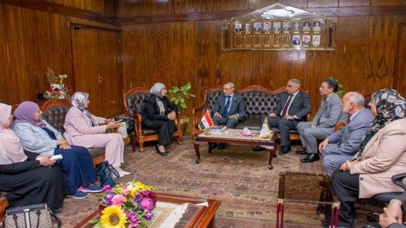 زيارة وفد الشركة