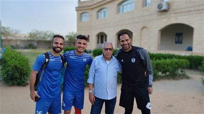 ميمي فريد يزور منتخب السويس لتقديم الدعم قبل مواجهة كهرباء الإسماعيلية