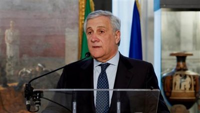 وزير الخارجية الإيطالي: هدفنا الاستراتيجي الأول سلام عادل بأوكرانيا والتوصل لاتفاق في غزة