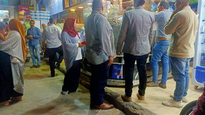 حملات مكثفة لرفع الإشغالات عن حرم الطريق بمراكز المنيا