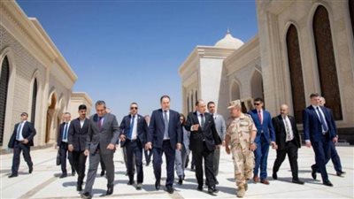 رئيس وزراء بيلاروسيا يزور العاصمة الإدارية الجديدة