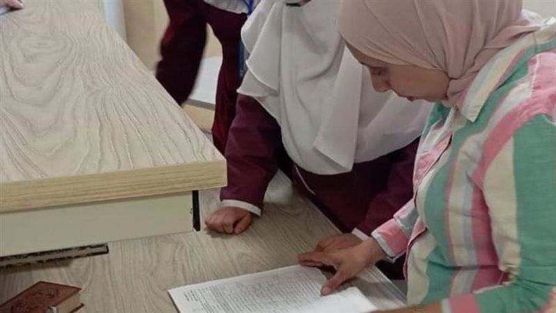 أثناء الجولة التفقدية