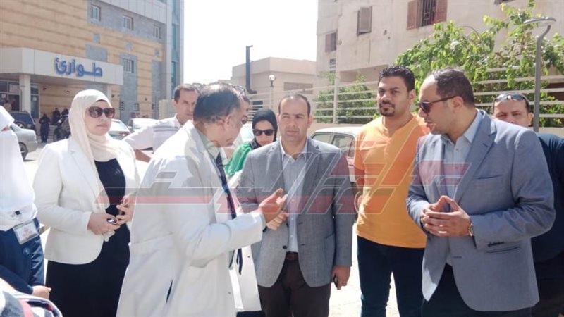 وفد وزارة الصحة