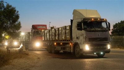 معروف: 163 شاحنة فقط تدخل قطاع غزة يوميا