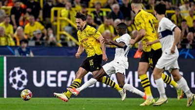 دورتموند يخطف باريس سان جرمان بهدف في ليلة الأبطال