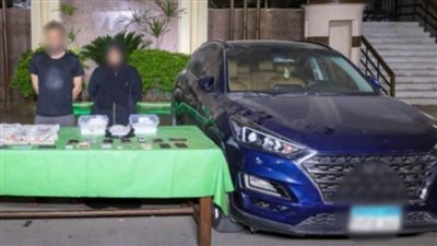 ضبط عاطل وسيدة بالجيزة بمخدرات تقدر بـ2,6 مليون جنيه