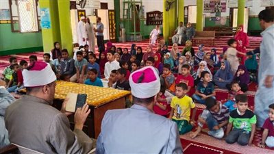 لقاء الجمعة للأطفال بمديرية أوقاف البحر الأحمر (صور)