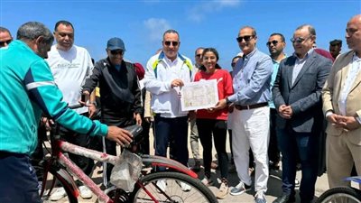 رئيس جامعة الإسكندرية يشهد انطلاق ماراثون 