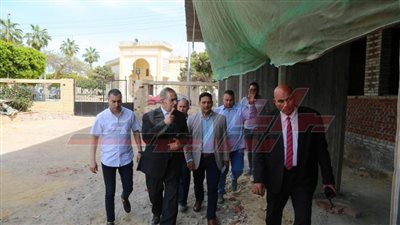 نورالدين: يتفقد أعمال إنشاء مركز التحول الرقمي بكفر الشيخ