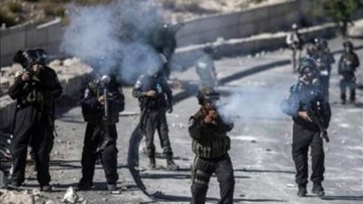 إصابات بالاختناق خلال اقتحام قوات الاحتلال مخيم عايدة شمال بيت لحم