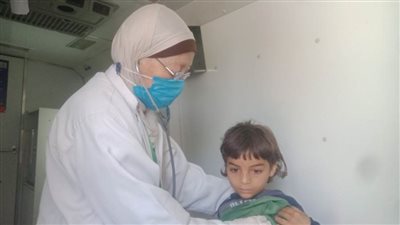 علاج 2078 بقافلة للصحة بمركز إهناسيا ضمن 