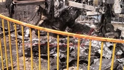 ننشر الصور الأولى لحريق ملاهي مركز ديروط في أسيوط