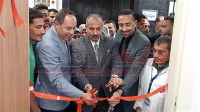 شقوير يفتتح عيادة العلاج الطبيعى بمستشفى حميات مطوبس 