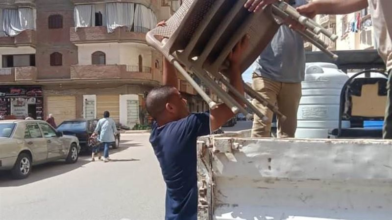 حملة لإزالة الاشغالات