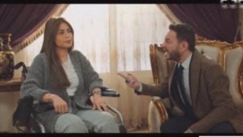 مشهد من مسلسل محارب