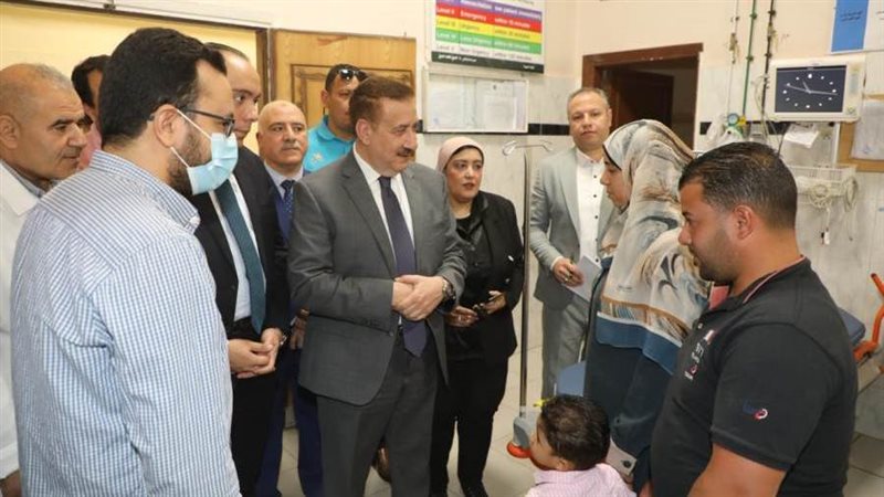 جولة محافظ المنوفية