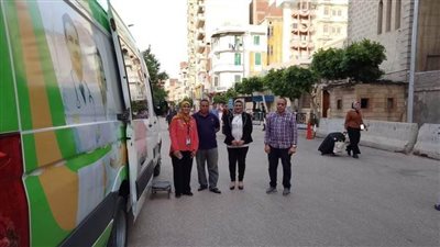 صحة البحيرة تنظيم قوافل شاملة من العيادات الطبيةالمتنقلة بالبحيرة أمام الكنائس