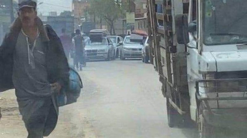 بدء عملية إجلاء سكان