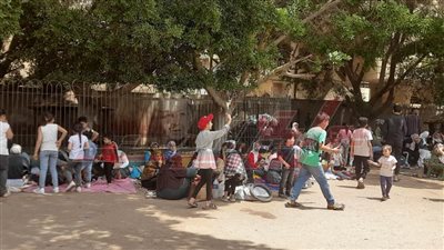 إقبال متزايد على حديقة الحيوان بالزقازيق للاحتفال بشم النسيم