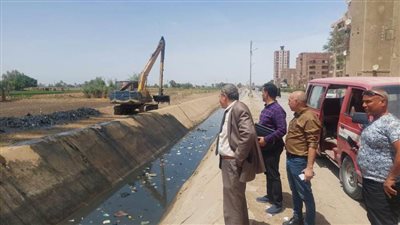 خطة زمنية لتطهير الترع والمجاري المائية بالمنيا