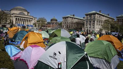 عاجل.. طلاب بريطانيون يتضامنون مع أقرانهم في أمريكا خلال احتجاجات داعمة لغزة