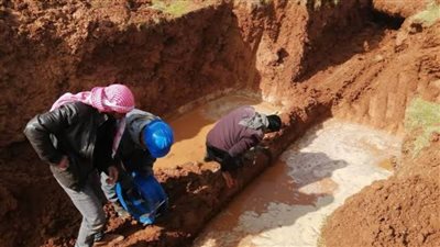 انقطاع المياه عن عدة مناطق غرب مدينة الخارجة بالوادي الجديد