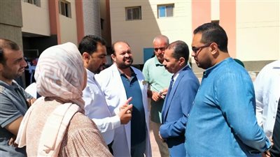 وكيل وزارة الصحة بسوهاج يتفقد مستشفى جهينة المركزي وحميات جهينة
