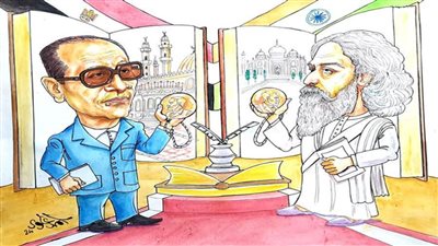 سفير الهند بالقاهرة يفتتح معرض طاغور ومحفوظ للكاريكاتير.. الأربعاء 