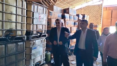 تموين الإسكندرية: مصنع تعبئة زيوت غير صالحة ومعاد استخدامها